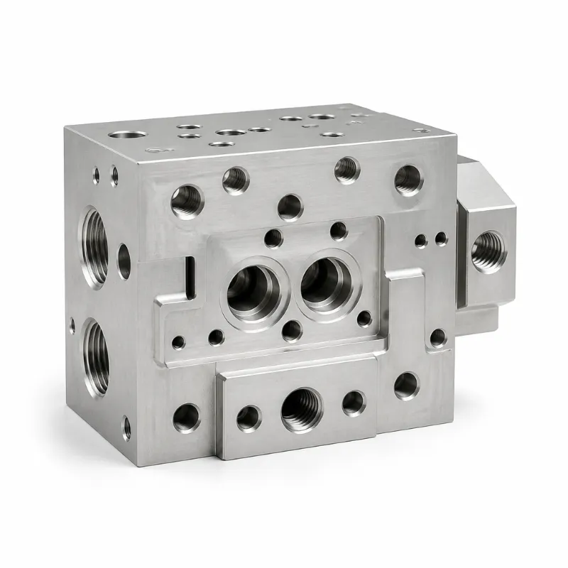 Parti lavorate CNC in alluminio